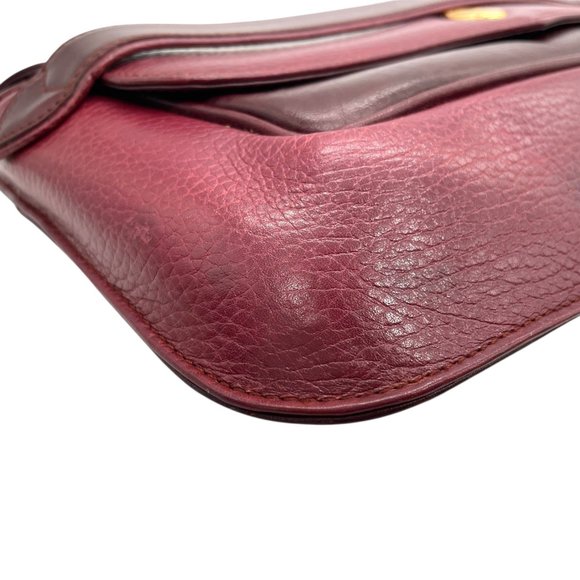 Cartier Must Line Clutch Bag, Bordeaux Leather with Gold Hardware, Guarantee ... - Picture 9 of 16
